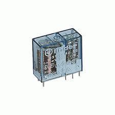 FINDER Relé mini 12V DC 2 váltóéritkező  42.52