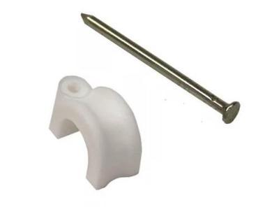 Szegezhető kábelrögzítő 10mm  20db/cs