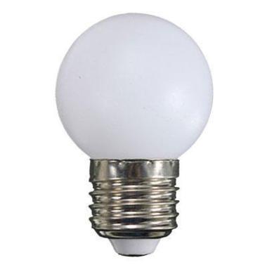 LED izzó Gömb E27 1W Fehér