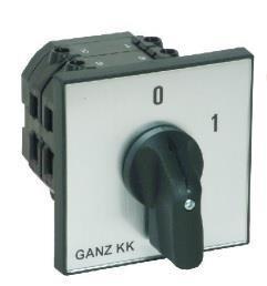 GANZ Ki-be kapcsoló beép. KK2-80-6002 80A
