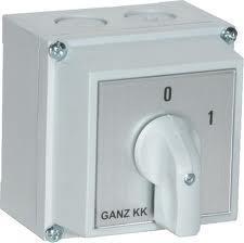 GANZ Ki-be kapcsoló tokozott KKM2-115-6002 115A